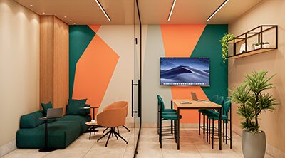 Coworking do Ferreira Downtown, em Araçatuba